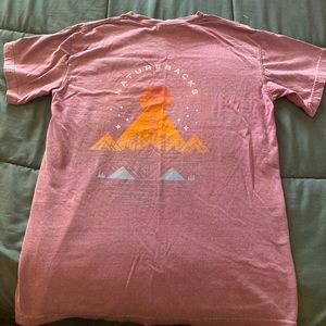 Natures Back T-shirt lavender color S/M size